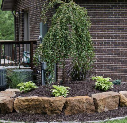 Photo 4 Landscaping with Natural Stone In Staunton IL 62088