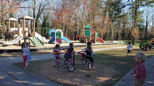 St. John Children Center's focus is children learning through play.