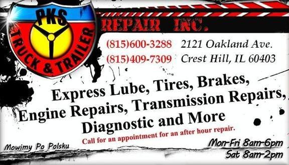 PKS Truck & Trailer Repair Inc.