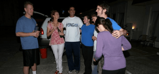 A group at a Crystal Healing Journey