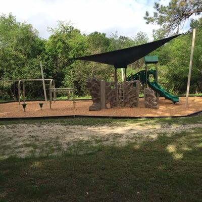 Great playground with sun shade