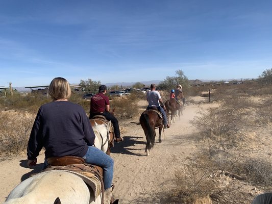 Horseback riding