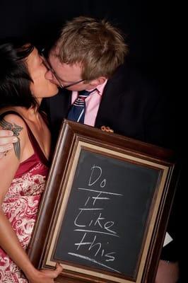 Wedding Photobooth. Photo by Liz Huston.