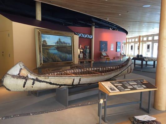 Birchbark canoe (jiimaan).