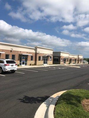 Exterior of your new office suite in Denver, NC