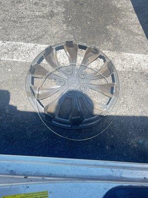 Don't use the car wash. It ripped off my hubcap.