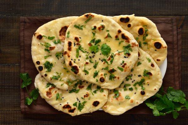 Our tandoor-cooked Naan will have you wanting Indian food 7 times a week!