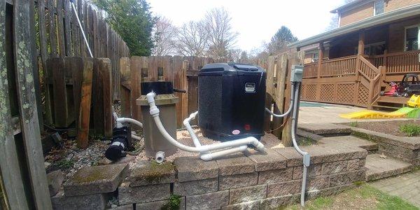 Repair pool heat pumps