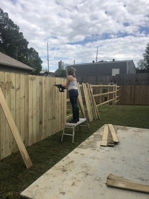 New Fence