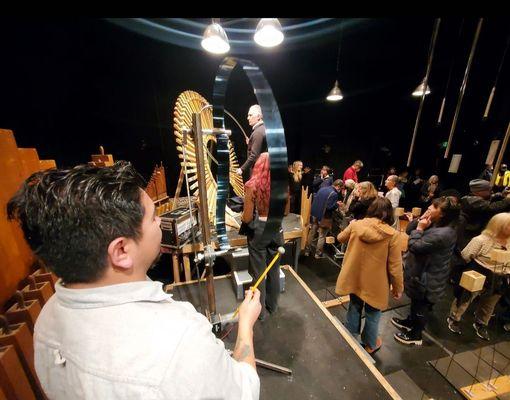 Schick Machine (audience playing with instruments after the show)