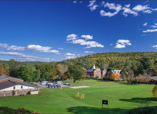 Vermont Academy, especially beautiful in fall!