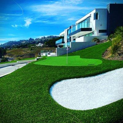 Custom Putting green Los Angeles