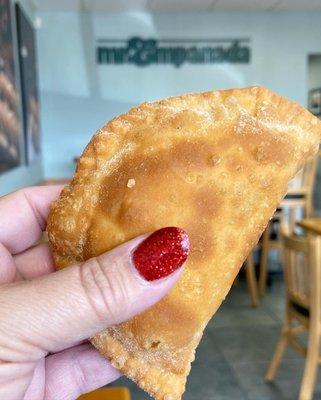 The very flavorful beer empanada| Mr. Empanada | Dec 3, 2021| South Tampa FL