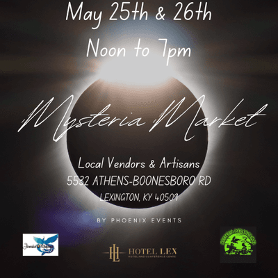 Mysteria Market - a Monthly vendor market by Phoenix Events