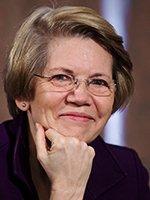 School is Cool but if you have been living in California you wouldn't know who this person is she is Elizabeth Warren the Congressman from M