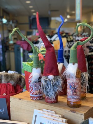 Gnome bottle toppers available this holiday season!