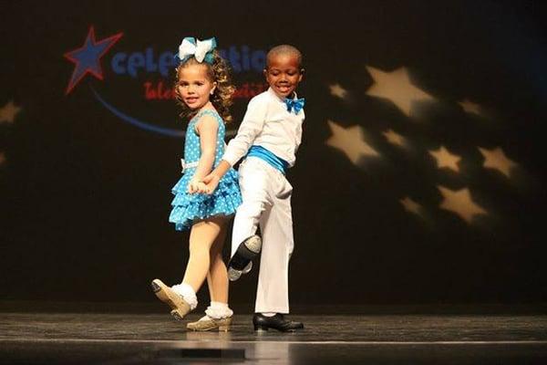 Our petite dancers at a dance competition!