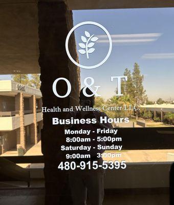 O&T Health and Wellness Center