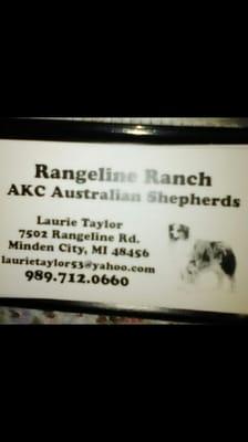 Rangeline Ranch Australian Shepherds