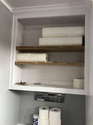 Unfinished cabinet