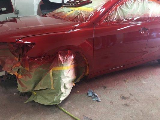 Paint and body work services available and welcome all insurance companies with insurance claims