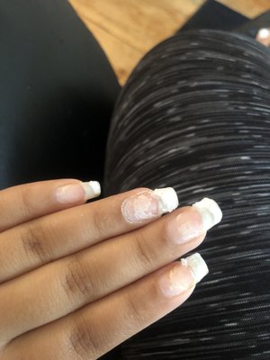 What tips and toes did to my nails...