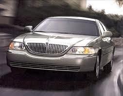 Lincoln Towncar (standard vehicle used for client transportation)