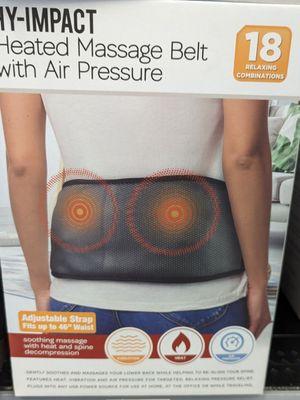 Heated Massage Belt with Air Pressure