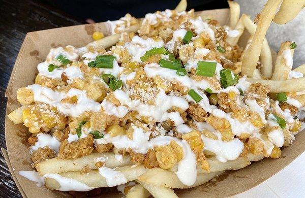 Elote Chicken Fries