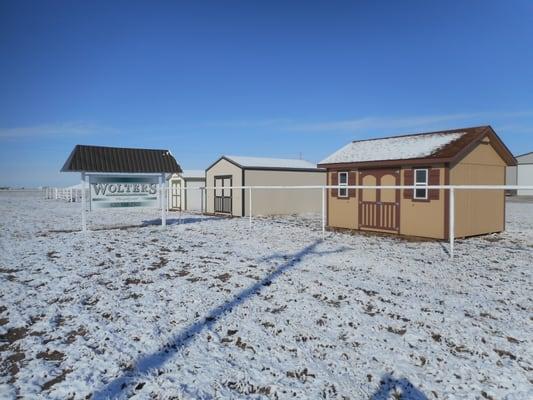 We Have Storage Sheds!