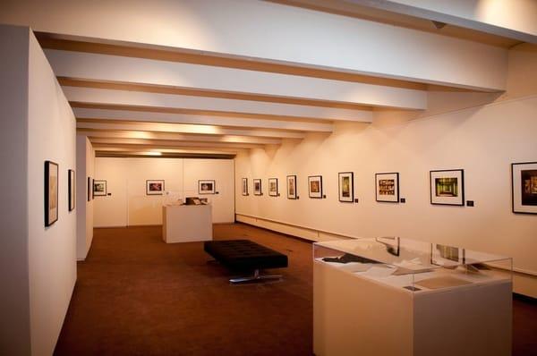 The Brigham City Museum-Gallery during my "Forgotten Places" photography exhibit.