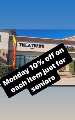 Every Monday senior citizen discount