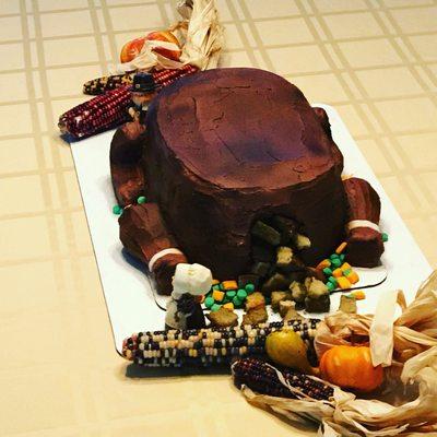 Thanksgiving cake