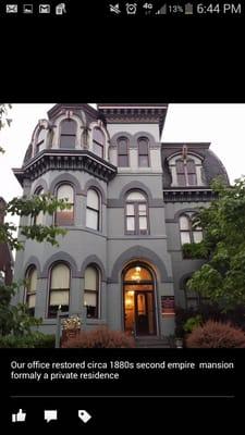 Grand 1880s historic 2nd empire victorian mansion