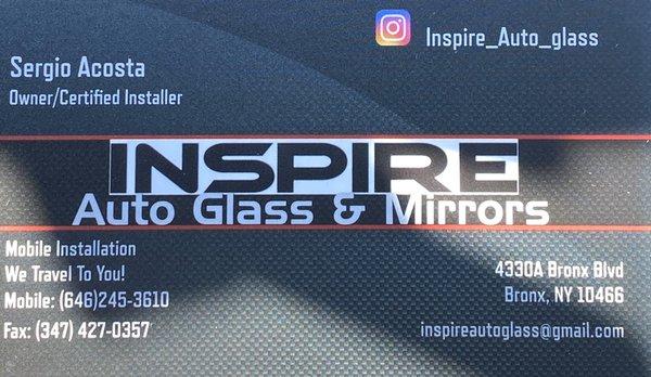 Inspire Auto Glass & Mirrors