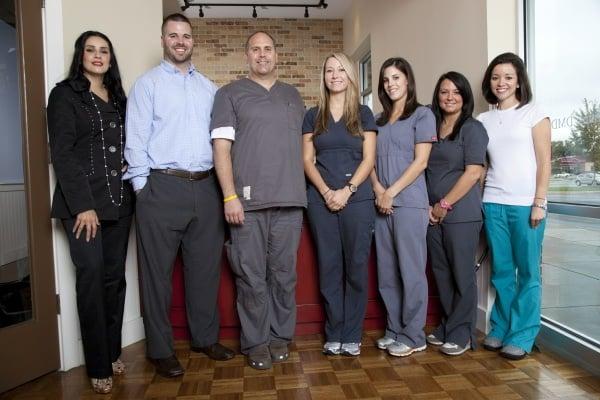 Friendly Dental of Mooresville group picture of our dentist and support staff.