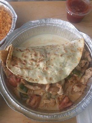 41. Quesadilla de Fajitas