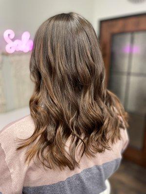 Soft balayage