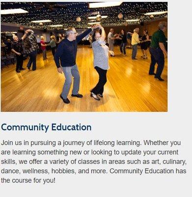 Community Education classes at Santa Fe College