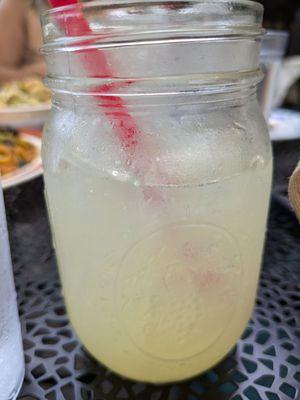 House made lemon soda