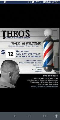 Theo's Family Barbershop