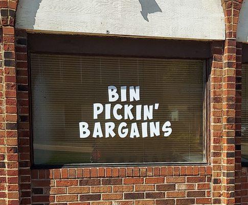 Bin Pickin' Bargains