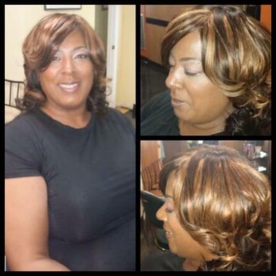 Full sew-in weave