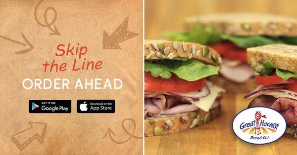 Download Great Harvest Bread loyalty app and start earning points for yummy goods