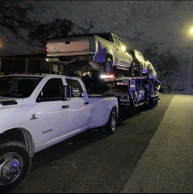 We can handle any vehicle transportation needs.