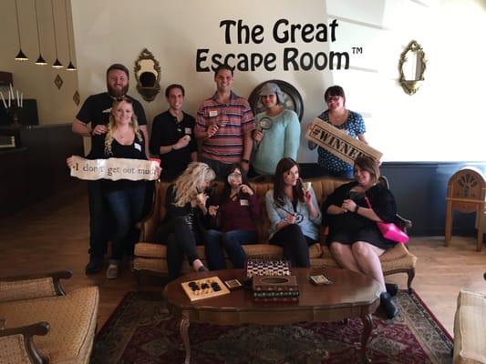 Escaped with 6:42 left!