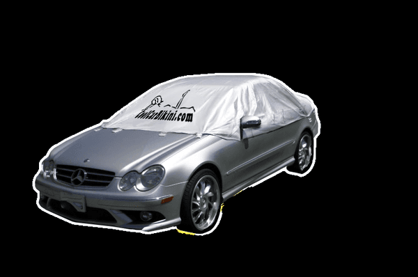 The universal fit Cool Car Bikini car cover. Comes in 3 standard sizes.