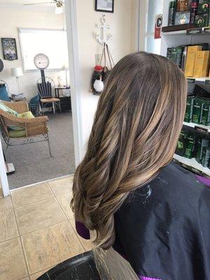 Balayage highlight