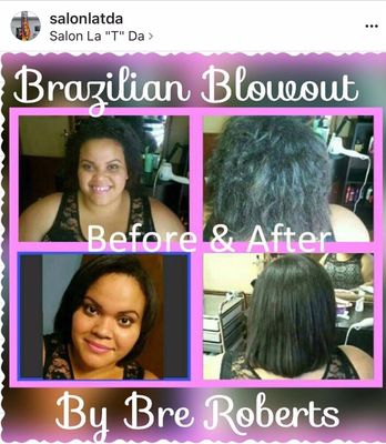 Brazilian Blowout, frizz free hair!