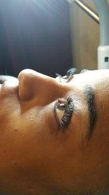 Hybrid Eyelash Extensions